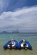 Thailand: Ko Tarutao Marine National Park, motorboats at the beach at Laem Son, Ko Adang